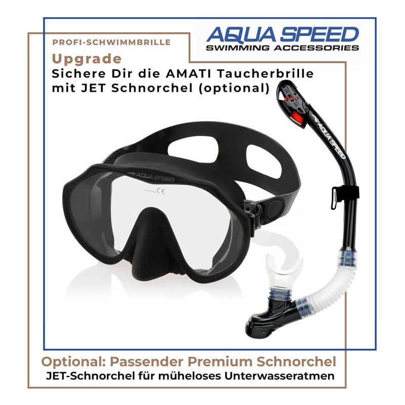 Aqua Speed Amati Diving Goggles | Snorkel Mask | Diving