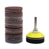 Coceca 100pcs 2 Inch Drill Sander Attachment with Backer Plate
