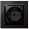 Schuko Plug Black Simon 10