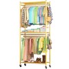 Sakugi Clothes Rack - 33.0" x 12.2" x 79.5" Clothing