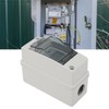 Single Phase Energy Meter LCD Backlit Display 35mm DIN Rail