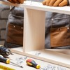 VFANDV Back Wall Connector, Cabinet Back Wall Mounting, Plastic Back