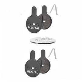 MEXITAL 2 Pairs Disc Brake Pads Bicycle for BB5 M446 BB8 TEKTOR NOVELA YINXING BOLIDS FOREVIR Bicycle Brake Pads 25-2