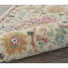 Nourison Passion Transitional Bohemian Ivory/Pink 8'x 10' Area Rug (8'