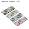 HARFINGTON 4pcs Diamond Sharpening Stone Set 240/360/500/1000 Grit Knife Sharpening