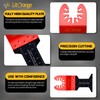 Litorange 16 Pcs Oscillating Saw Blades, Professional Wood/Metal/Plastic Universal Multitool,