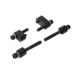 Baohatsu Front Foot Pedal Extension Kit, Move Footrest Outside, 3/4" Air Flow Improvement for Harley Touring and Other Models, Black