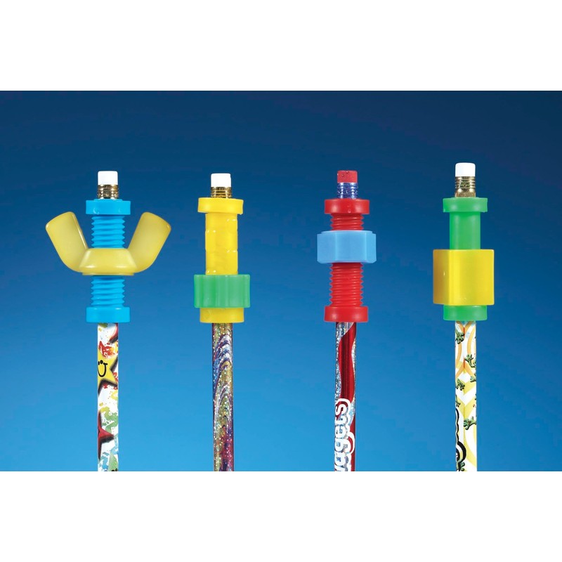 Abilitations Musgrave Pencil Company Pencil Fidgets, Set of 4, Assorted