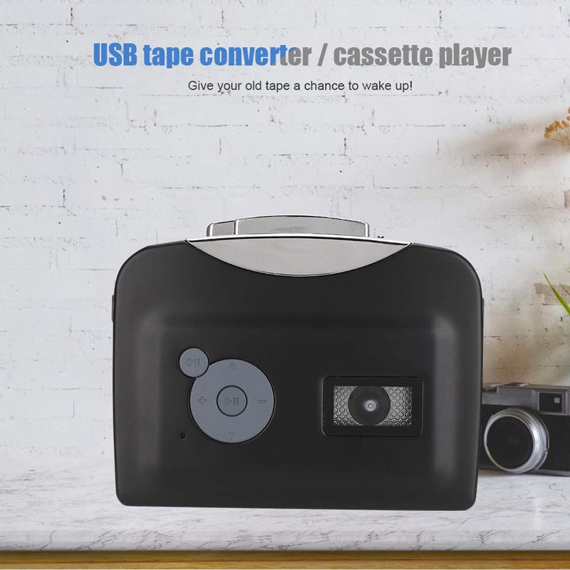 Cassette Player, Portable USB Tape Converter from Tapes to MP3