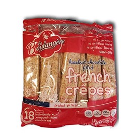 la Boulangere Hazelnut Chocolate Filled French Crepes