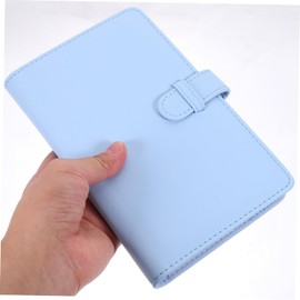 jojofuny 3pcs Travel Photo Album Stylish Picture Storage Book with Durable PU Material Compact Design for Easy Carrying for Organizing Memories Mint Green and