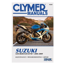 Clymer 27-M268 Repair Manual Suz Gsx-R600/750