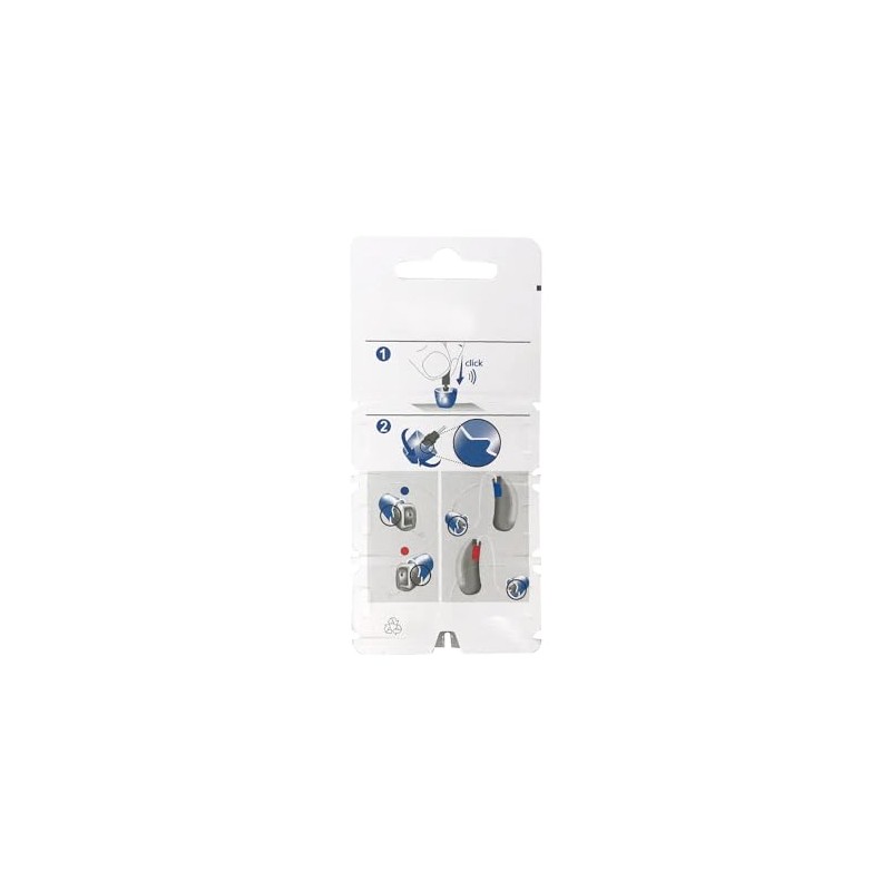 6 Domes Domes Click-Sleeve Open Vented for Signia Siemens Hearing