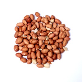 Naturkost Schulz - Organic peanut kernels, peanuts, raw food quality, with vital substance-rich skin (1000 g)