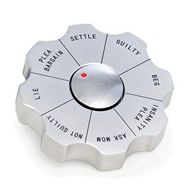 KensingtonRow Home Collection Desk Accessories - Legal Profession Decision Maker Paperweight - Lawyer - Law