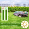 LURICO Robotic Lawnmower Blade, 30 x Premium Titanium Replacement Blades,