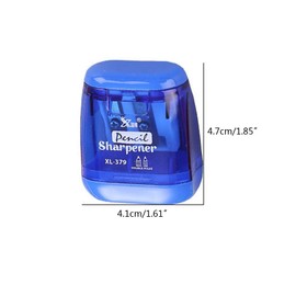 BOGEEL Classical Double Hole Mechanical Pen Pencil Sharpener Stationery Office Student,Plastic