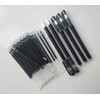 30 Pcs Black Pen Refills and 5 Pcs Gel Pens