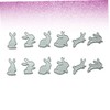 VILLFUL 2 Set Mini Rabbit Carbon Steel Cutting Dies for