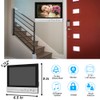 Wired Video Intercom System, Video Doorphone 9 Inches Monitor with