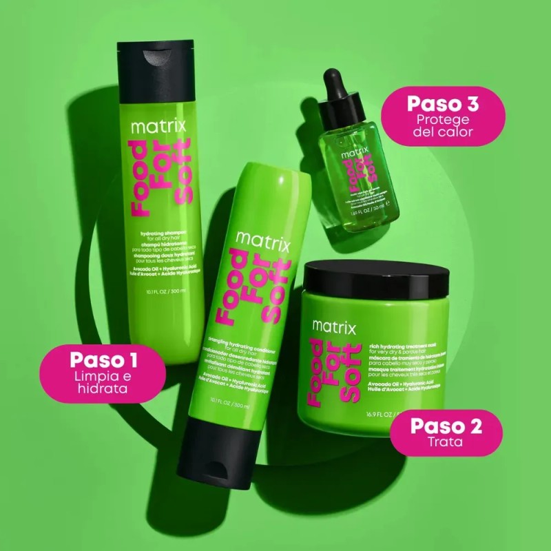 Shampoo Matrix Food For Soft Para Cabello Seco 300ml