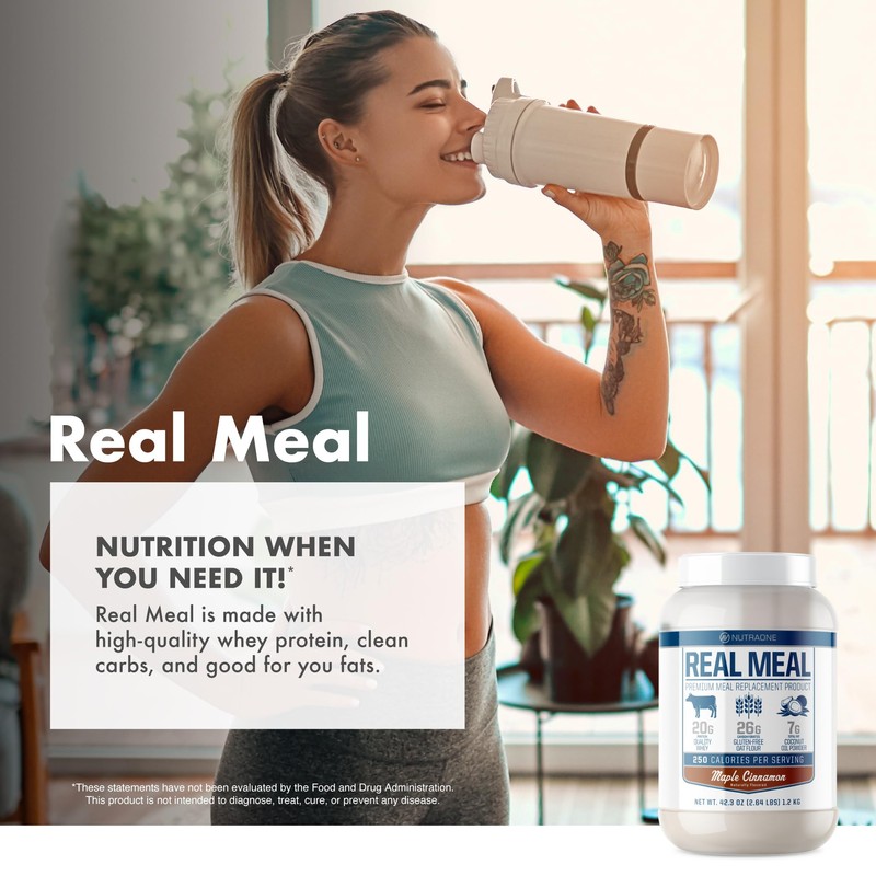 Real Meal by NutraOne - Perfect Meal Replacement Powder for