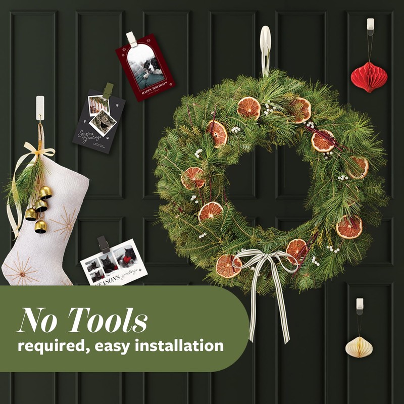 Command Mixed Hooks Pack, 10 Vanilla Bean Hooks, 12 Strips