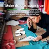 Unique sewing experience: Handheld sewing machine with storage box, portable