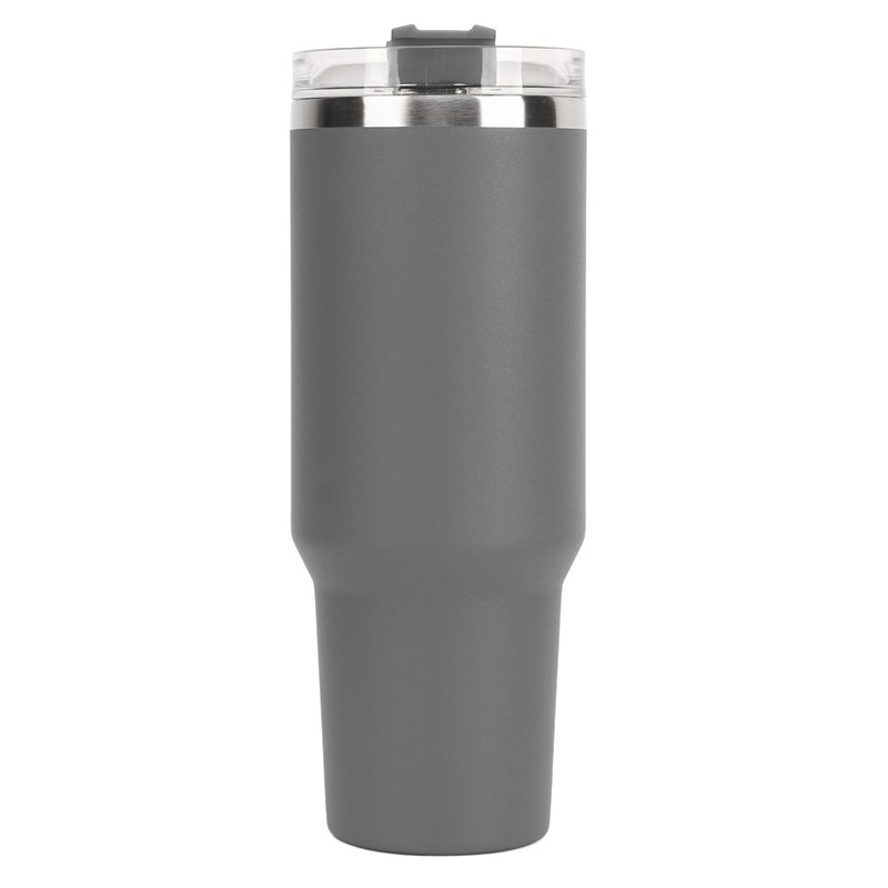 40oz Stainless Steel Vacuum Insulation Water Mug with Handle Straw