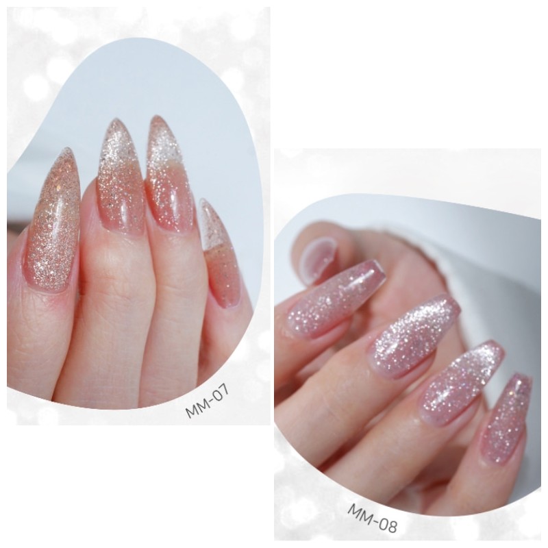 MIGOTHIC Sparkling Magnetic Gel 10ml, Color:MM‑10