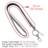 Waizmann.IDeaS 1 x Lanyard Neck Strap Lanyard 10 mm Carabiner