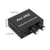 Stereo Mixer Audio Distributor 2 Input 2 Output 3.5mm Jack