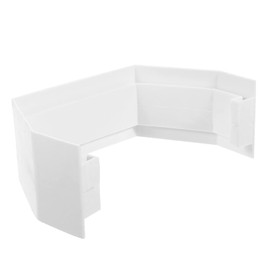 Operitacx 3pcs Drain Connector for Gutter Downspout Bracket Gutter Extension Clip Supply Heavy Duty Leak Proof Easy Installation Made