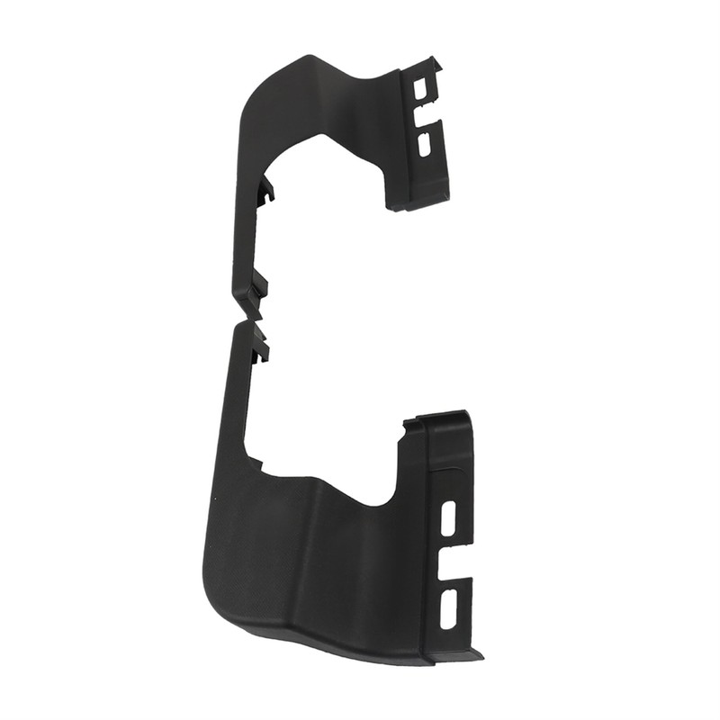 TJHSM Black Plastic Rear Bumper End Cap Step Pad Left