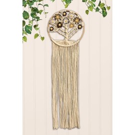 Design Works Crafts Inc. Natural Tree Macrame Kit, Beige
