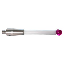 FUZIDDN 2Pcs CMM Touch Probe Stylus For Renishaw A-5000-3709 Test Probes Leads 50mm Ball Ceramic Stem - 6mm Ball
