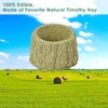 ERKOON 100% Edible Premium Timothy Hay Chew A Bowl for