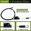 Onsnail MTD 746P06851 Single Speed Forward Cable for Craftsman M205