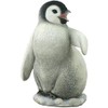 US 5.13 Inch Baby Penguin Calling to The Left Figurine, Black and White