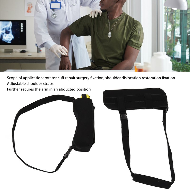 Medical Shoulder Abduction Sling Adjustable Breathable Mesh Reduce Fatigue Multi