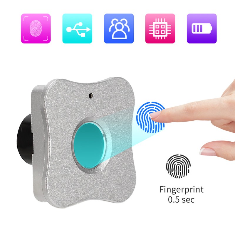 Smart Biometric Fingerprint Lock Security Home Office Drawer Wardrobe Keyless