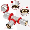 T-Piece PEX Press Fitting 16 x 16 x 20 mm