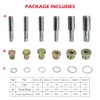 Oil Drain Plug Repair Kit, Metric Thread Repair Kit with