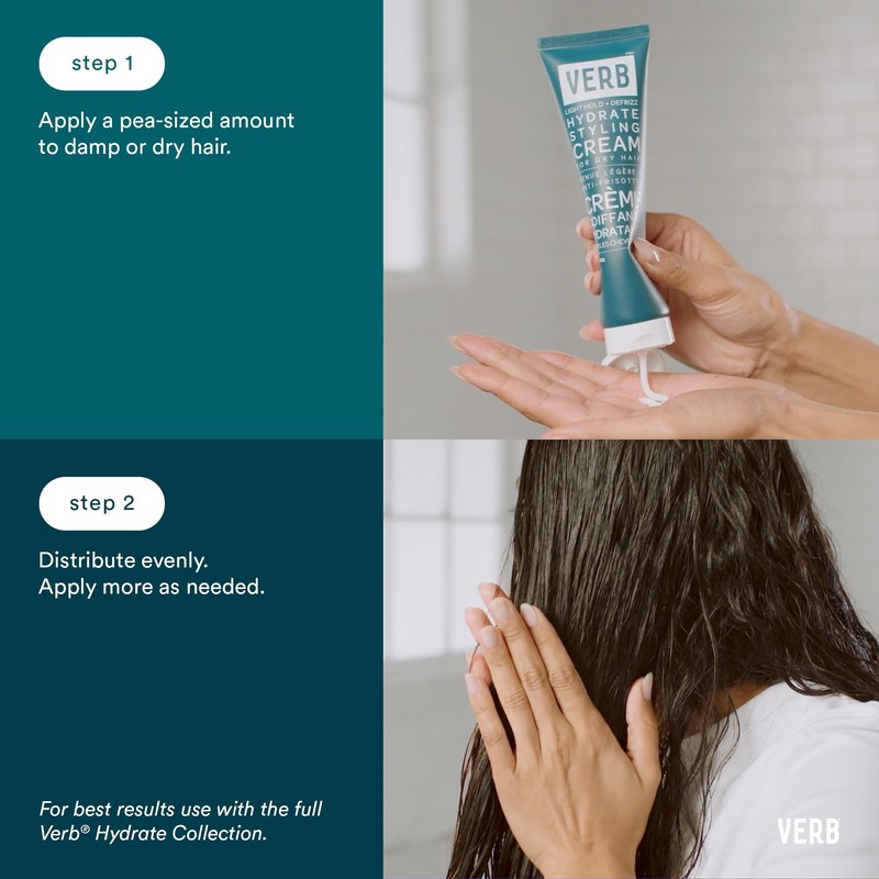 VERB Hydrate Styling Cream Sample, 1 oz - Smooth +