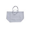 Sleepdown Women's 5.06E+12 Printed Tote Bag, White Grey, L UK