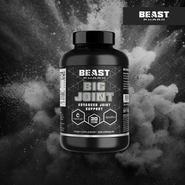 Beast Pharm | 30 Servings | Advanced Potent Joint Support Supplement | Eddie Hall’s Big Joint Care | HydroCurc, ApresFlex, Glucosamine, Chondroitin & Bioavailable Curcumin Extract | Anti-Inflammatory