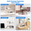 UINOFLE 2 Pack Under Sink Organizer, 2 Tier Pull-Out Cabinet