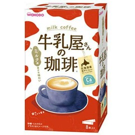 Wakodo Milk Shop Coffee, Box of 8