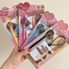 Cross-Border Effortless Hair Styling Tool for Tying and Quick Cuts One Size/Rose 10ea