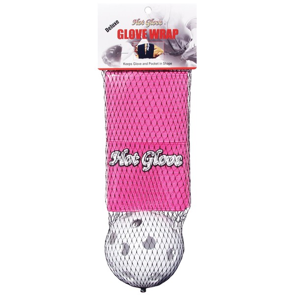 Hot Glove Deluxe Glove Wrap, Neon Pink, Model: 119-NP